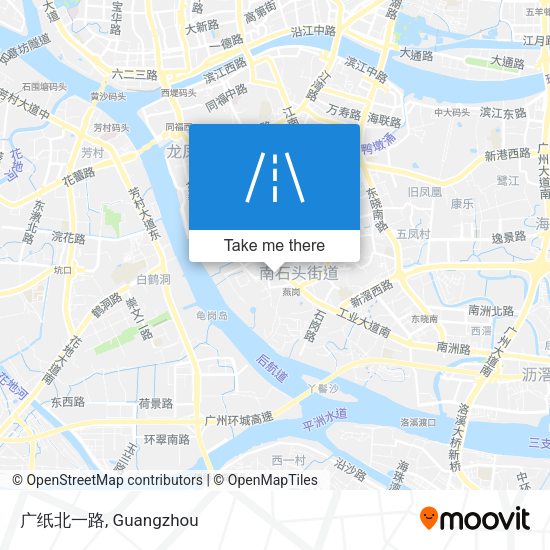 广纸北一路 map
