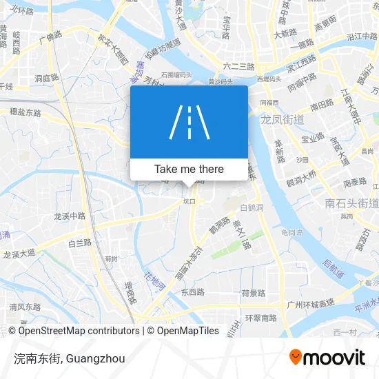浣南东街 map