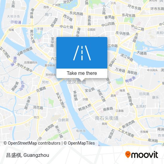 昌盛橫 map