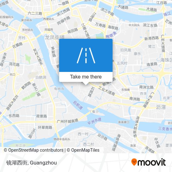 镜湖西街 map