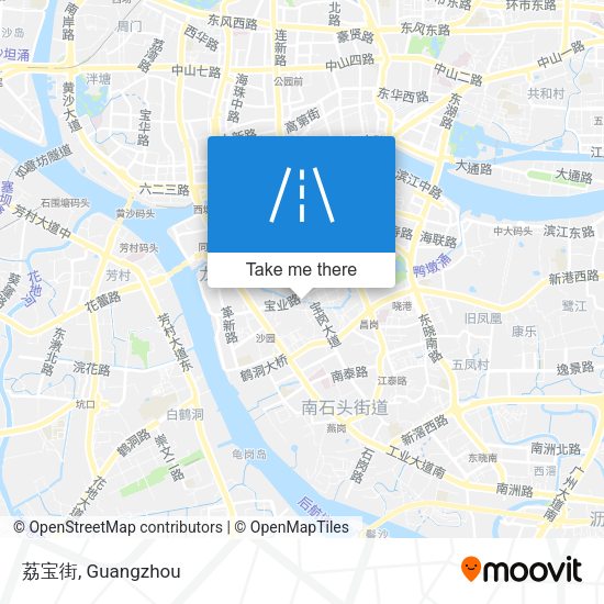 荔宝街 map