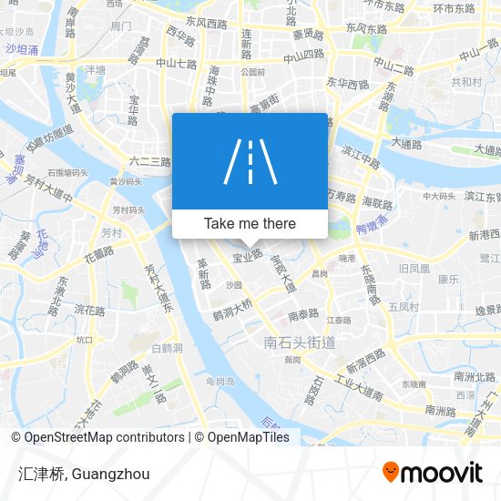 汇津桥 map