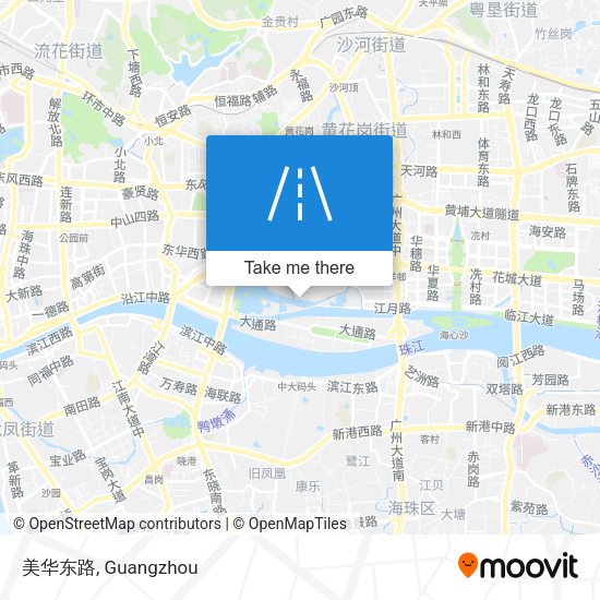 美华东路 map