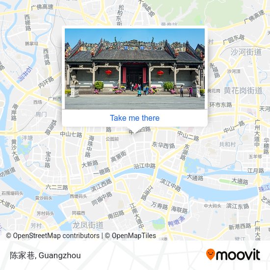 陈家巷 map