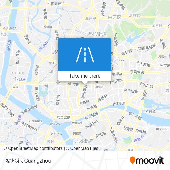 福地巷 map
