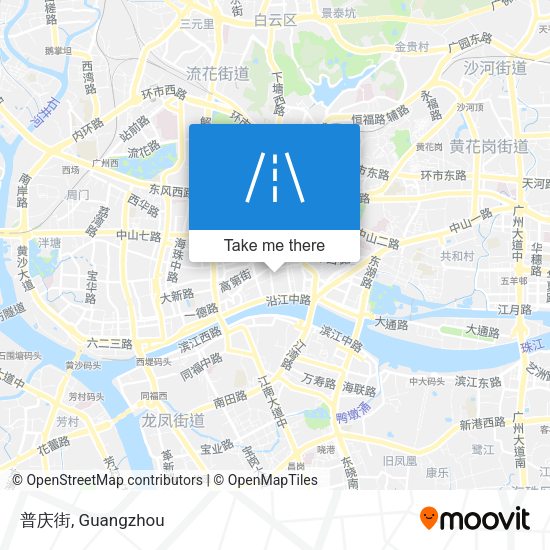 普庆街 map