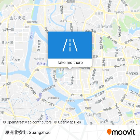 恩洲北横街 map