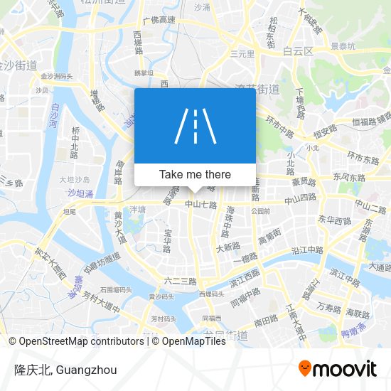 隆庆北 map