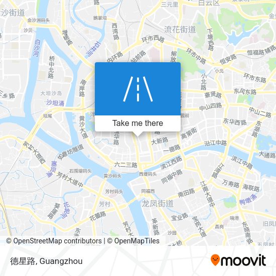 德星路 map