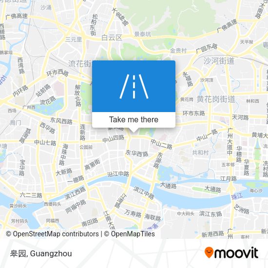 皋园 map