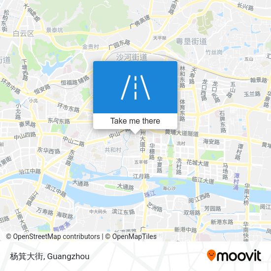 杨箕大街 map