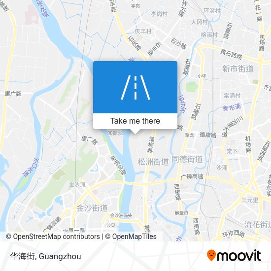华海街 map