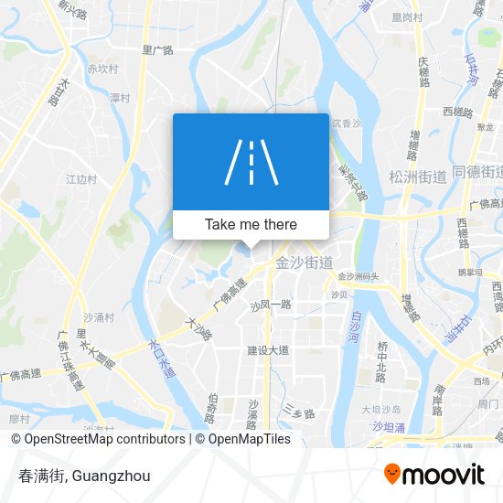 春满街 map