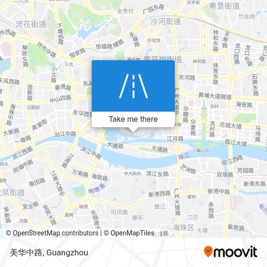 美华中路 map
