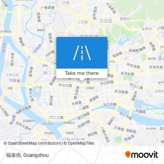福泉街 map