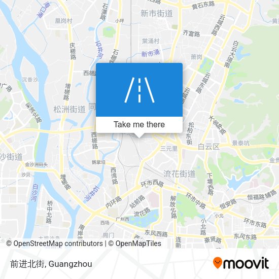 前进北街 map
