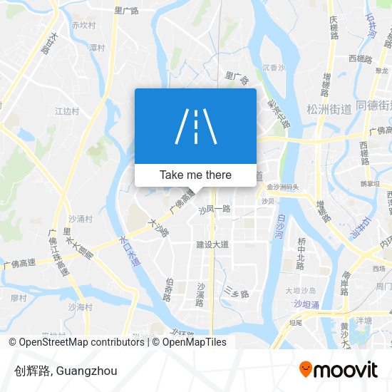 创辉路 map