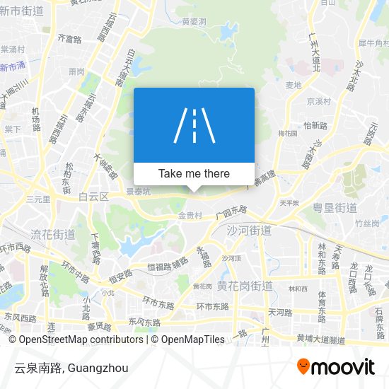 云泉南路 map