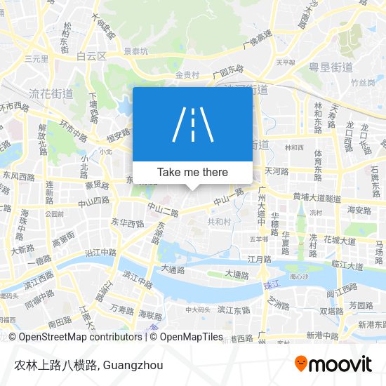 农林上路八横路 map