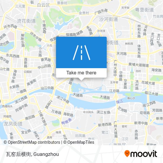 瓦窑后横街 map