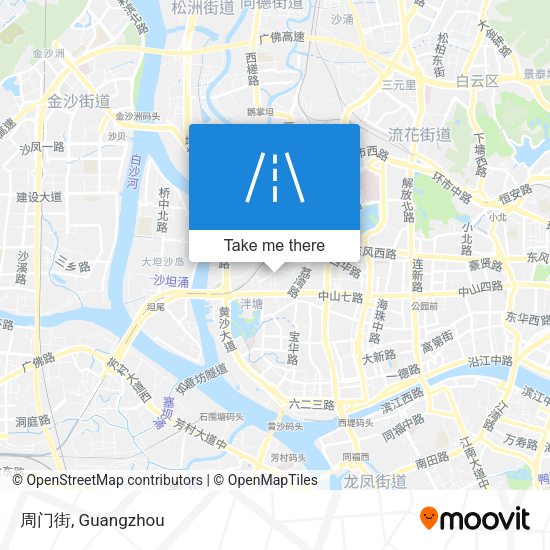 周门街 map