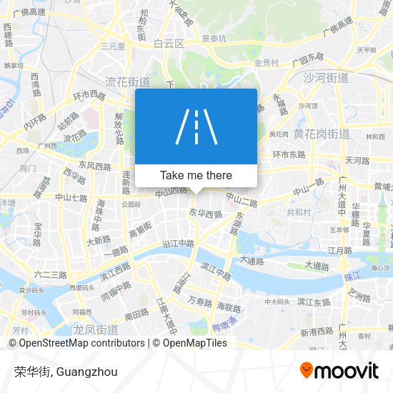 荣华街 map
