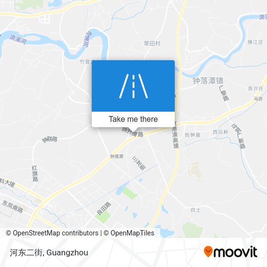 河东二街 map