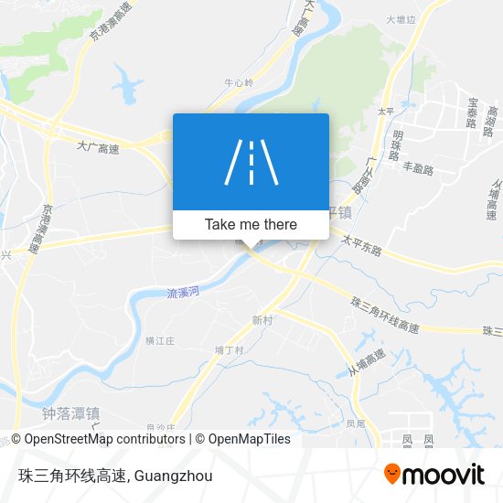 珠三角环线高速 map