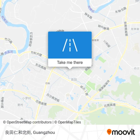良田仁和北街 map