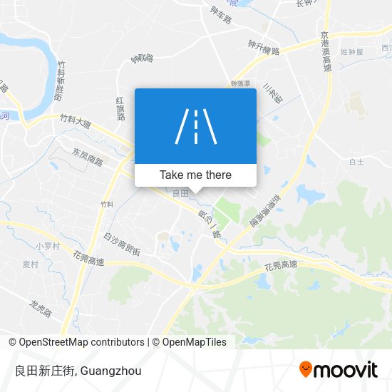 良田新庄街 map