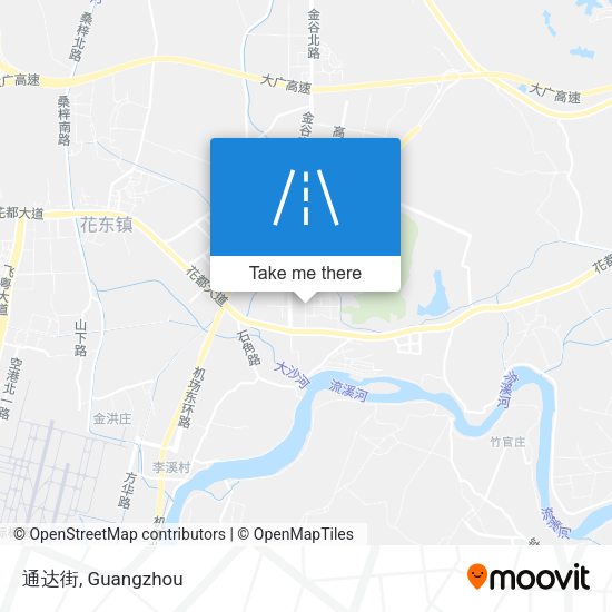 通达街 map