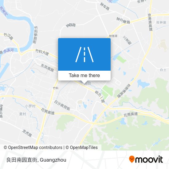良田南园直街 map