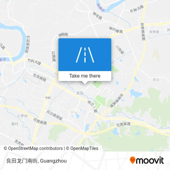 良田龙门南街 map