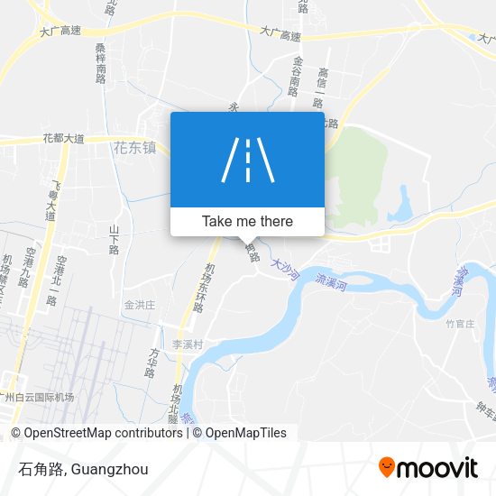 石角路 map