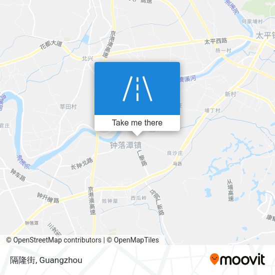 隔隆街 map