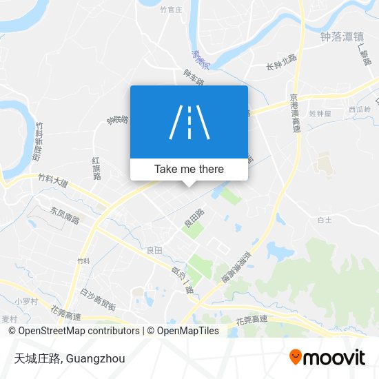 天城庄路 map