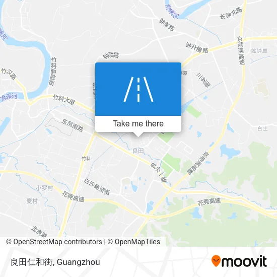 良田仁和街 map
