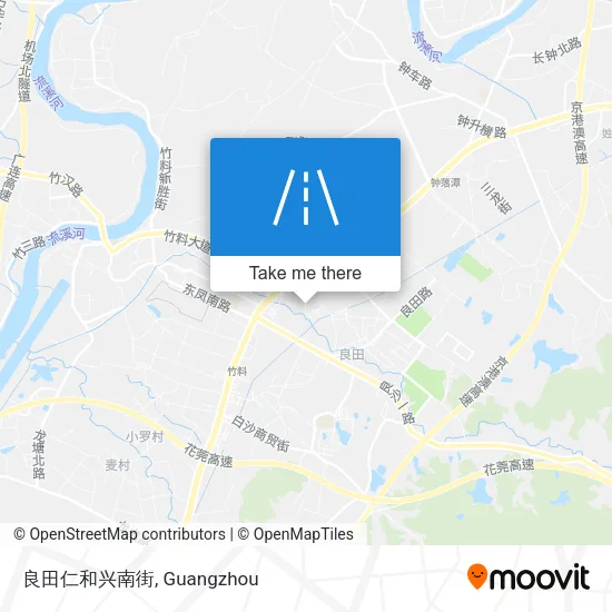 良田仁和兴南街 map