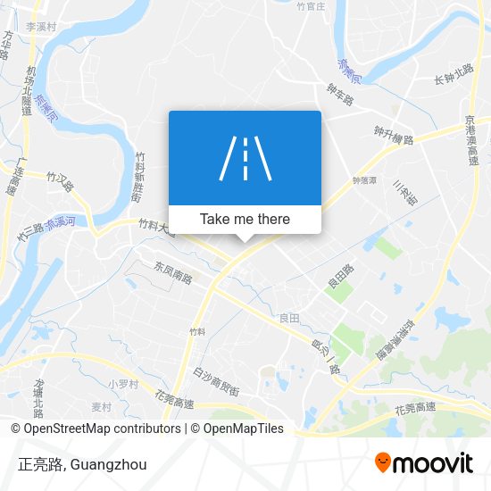 正亮路 map