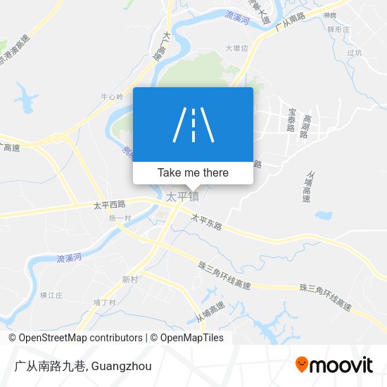 广从南路九巷 map