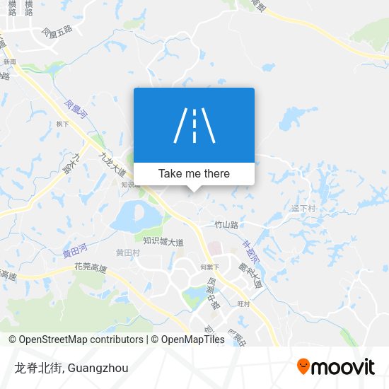 龙脊北街 map
