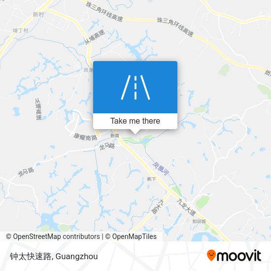 钟太快速路 map