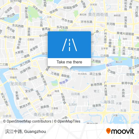 滨江中路 map