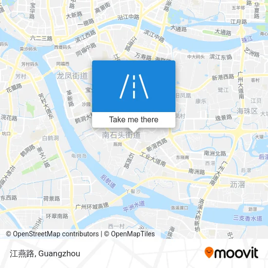 江燕路 map