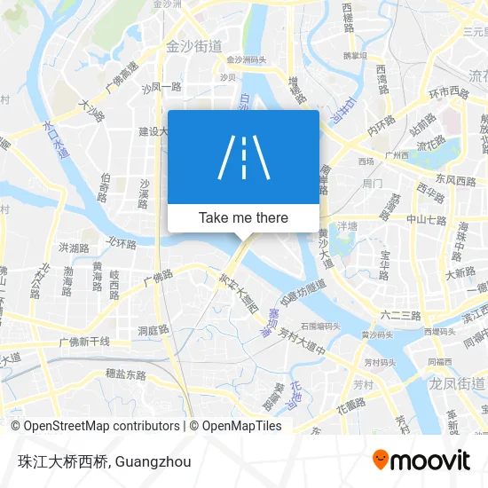 珠江大桥西桥 map