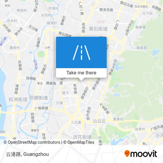 云港路 map
