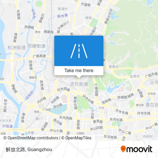 解放北路 map