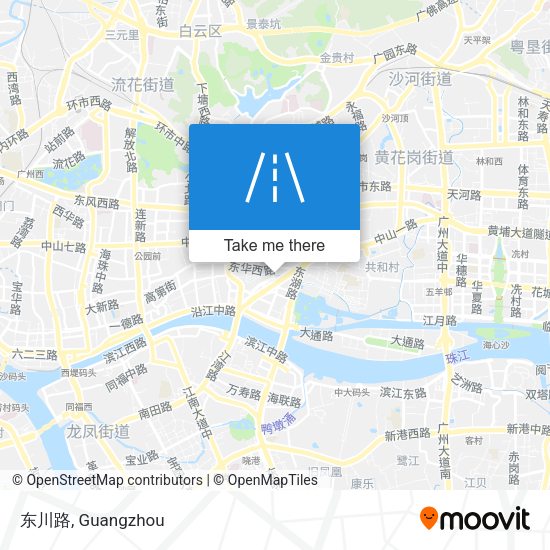 东川路 map