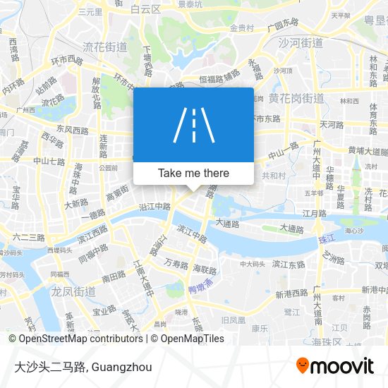 大沙头二马路 map