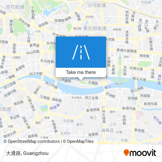 大通路 map